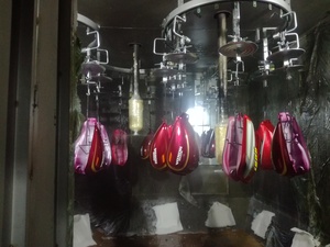 摩托车油箱喷涂